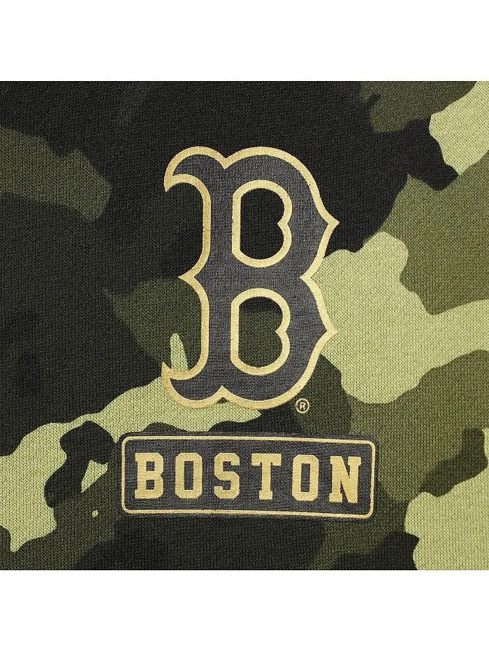 Женская зеленая толстовка с молнией во всю длину Boston Red Sox MLB Armed Forces Day 2022 New Era — изображение 4 из 4