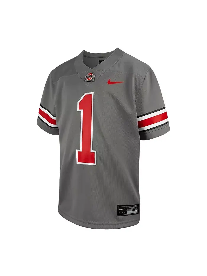 Детская футбольная реплика джерси Ohio State Buckeyes Alternate Untouchable (размер 1) Nike — изображение 3 из 3