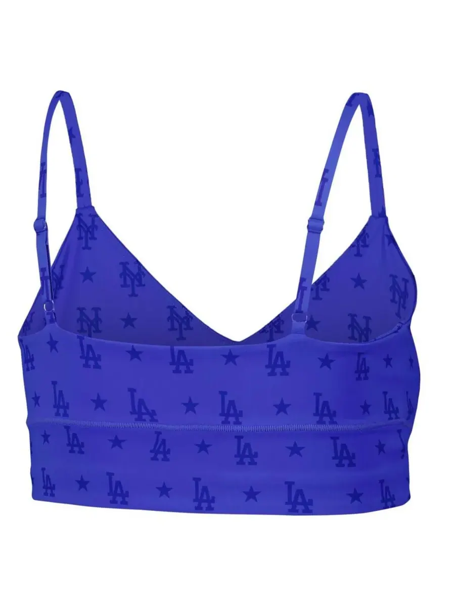Женский спортивный бюстгальтер Royal Los Angeles Dodgers Terez — изображение 3 из 4, королевский