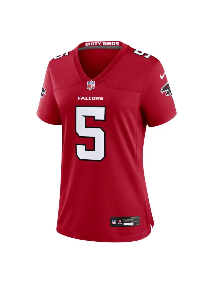 Джерси Nike Atlanta Falcons Drake London — изображение 2 из 3, красный
