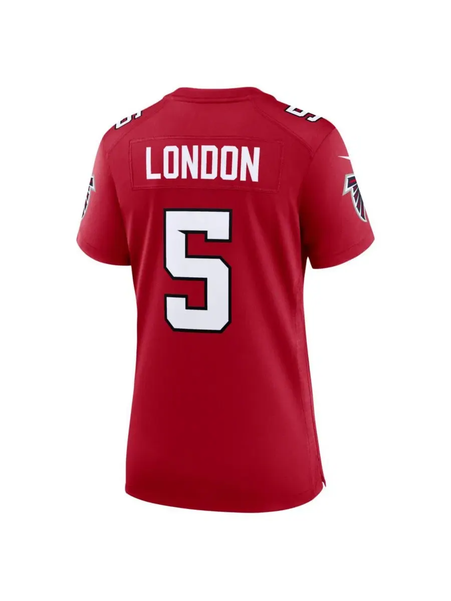 Джерси Nike Atlanta Falcons Drake London — изображение 3 из 3, красный