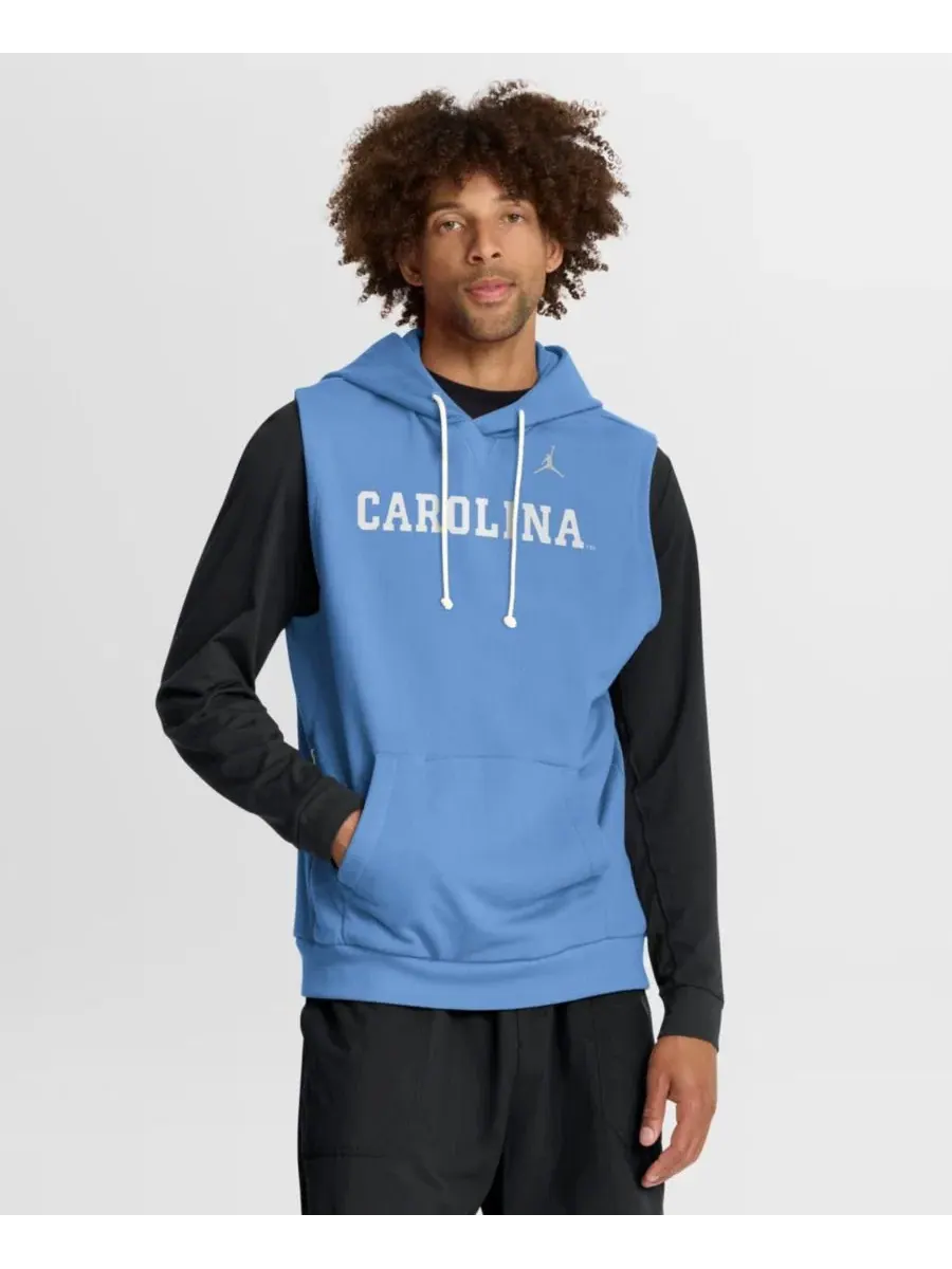 Худи без рукавов с принтом North Carolina Tar Heels 2026 Sideline Dri-FIT Jordan