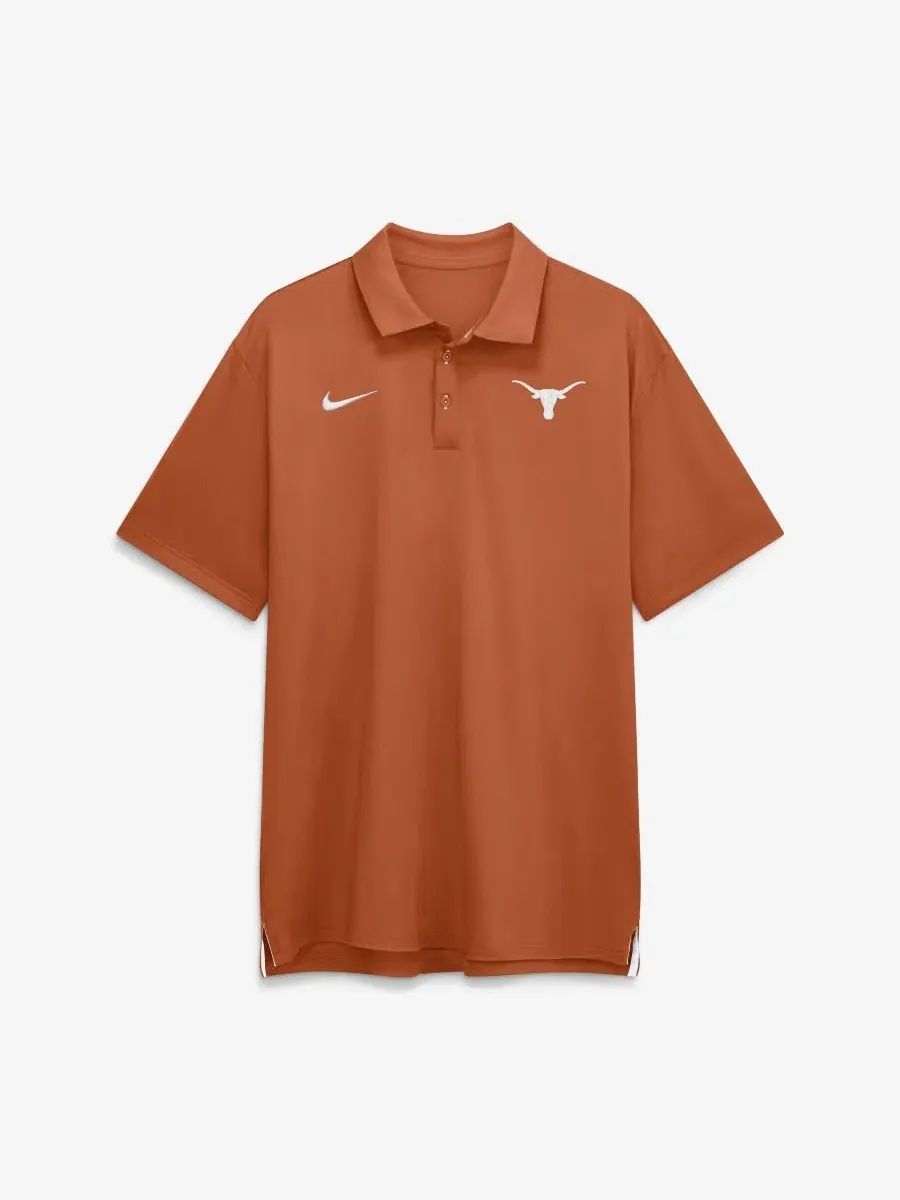 Поло Nike Texas Longhorns 2026 Sideline Tour Dri-FIT