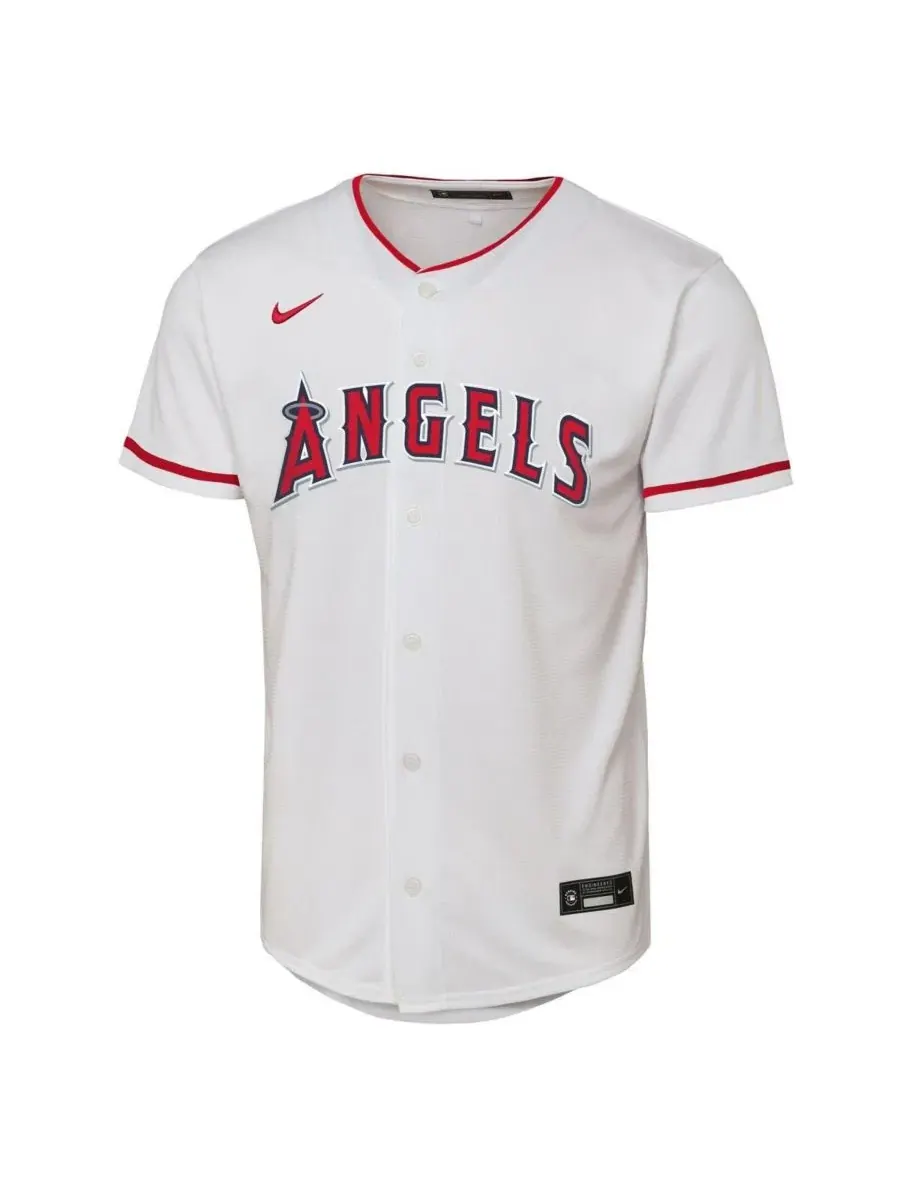 Детская футболка Nike с принтом Mike Trout — изображение 2 из 3, белый