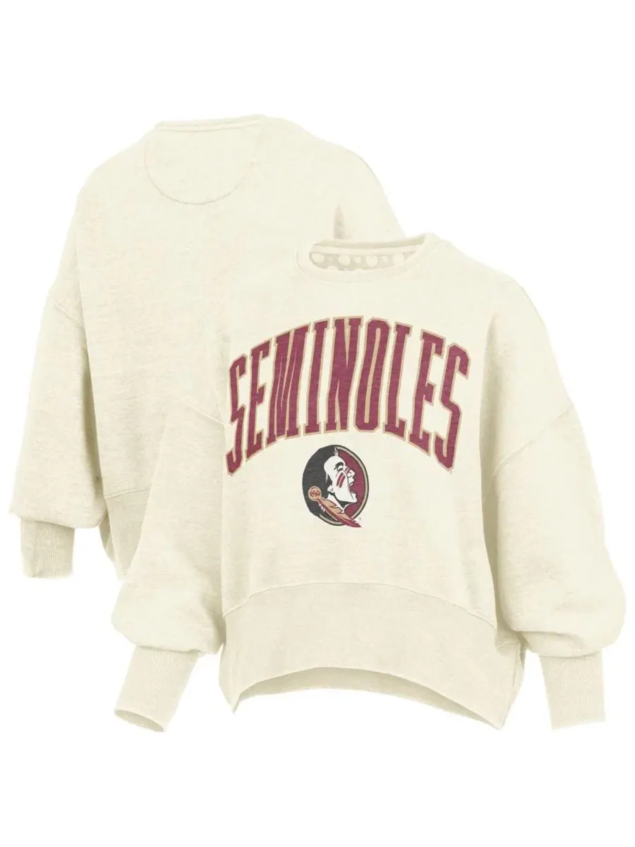 Свитшот оверсайз с принтом Florida State Seminoles Pressbox