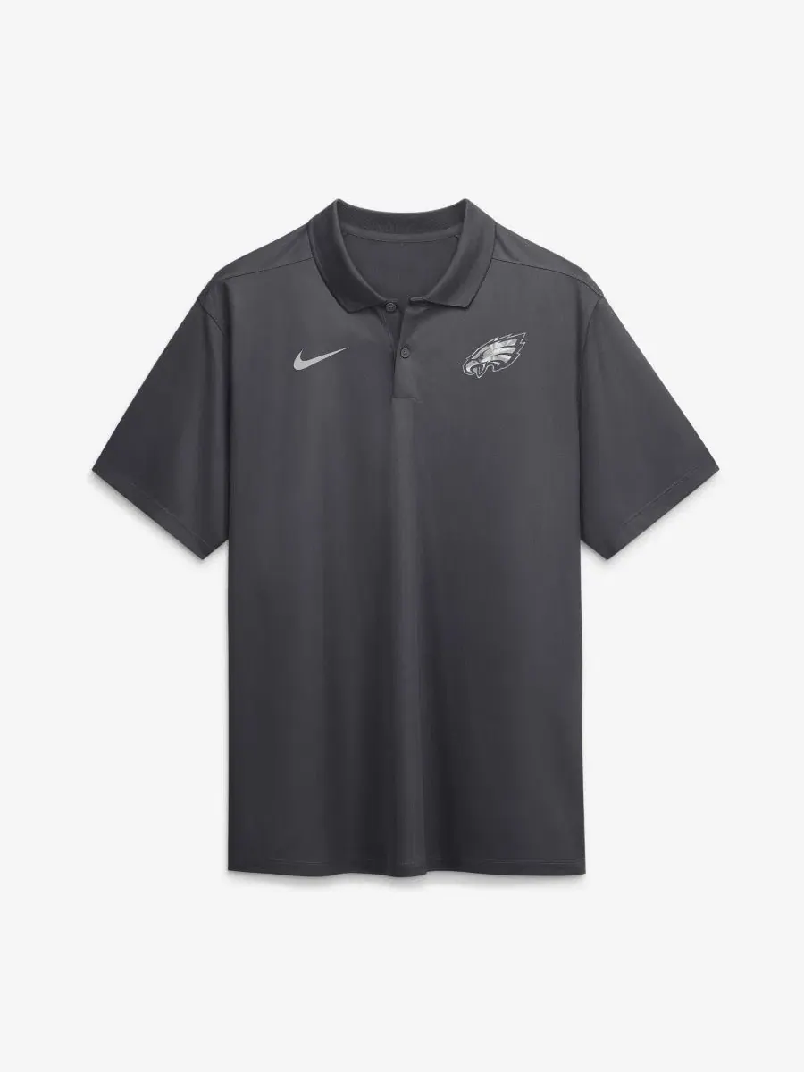 Мужское поло из джута с принтом Fractal Logo Victory Dri-FIT Nike, New England Patriots