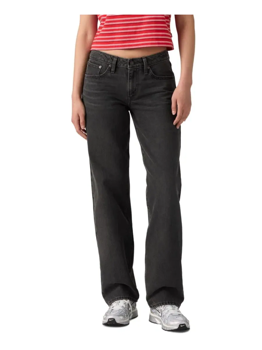 Джинсы женские Superlow Straight Levi's, Mic Dropped — изображение 1 из 5