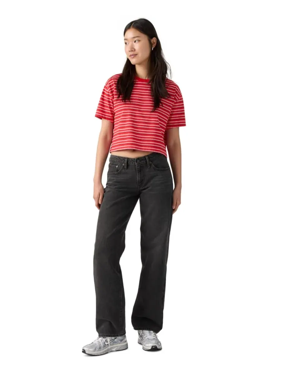 Джинсы женские Superlow Straight Levi's, Mic Dropped — изображение 2 из 5