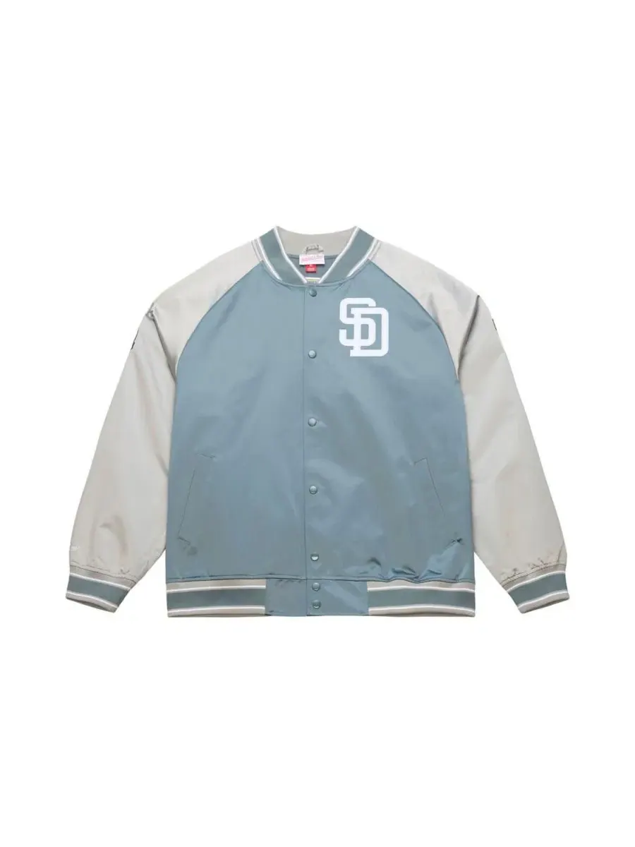 Куртка ветровка легкая с принтом Thunderstorm Head Coach Mitchell & Ness