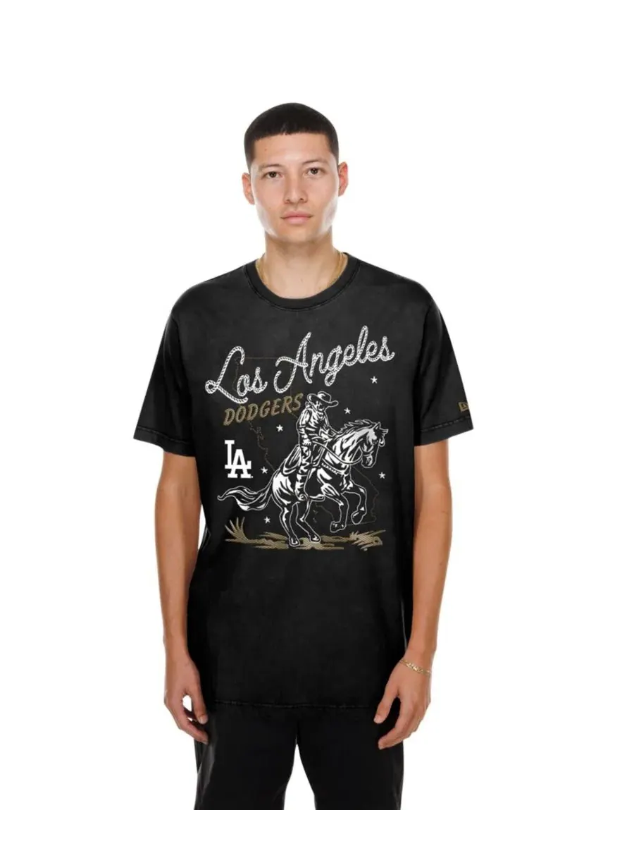 Футболка с принтом Los Angeles Dodgers Injection Lifestyle Urban Ranchwear New Era