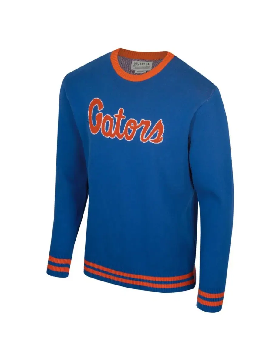 Свитер-пуловер с длинным рукавом Florida Gators Renew Knit Vintage Uscape Apparel