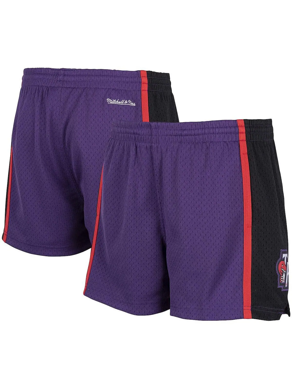 Женские фиолетовые шорты Toronto Raptors Jump Shot Mitchell & Ness