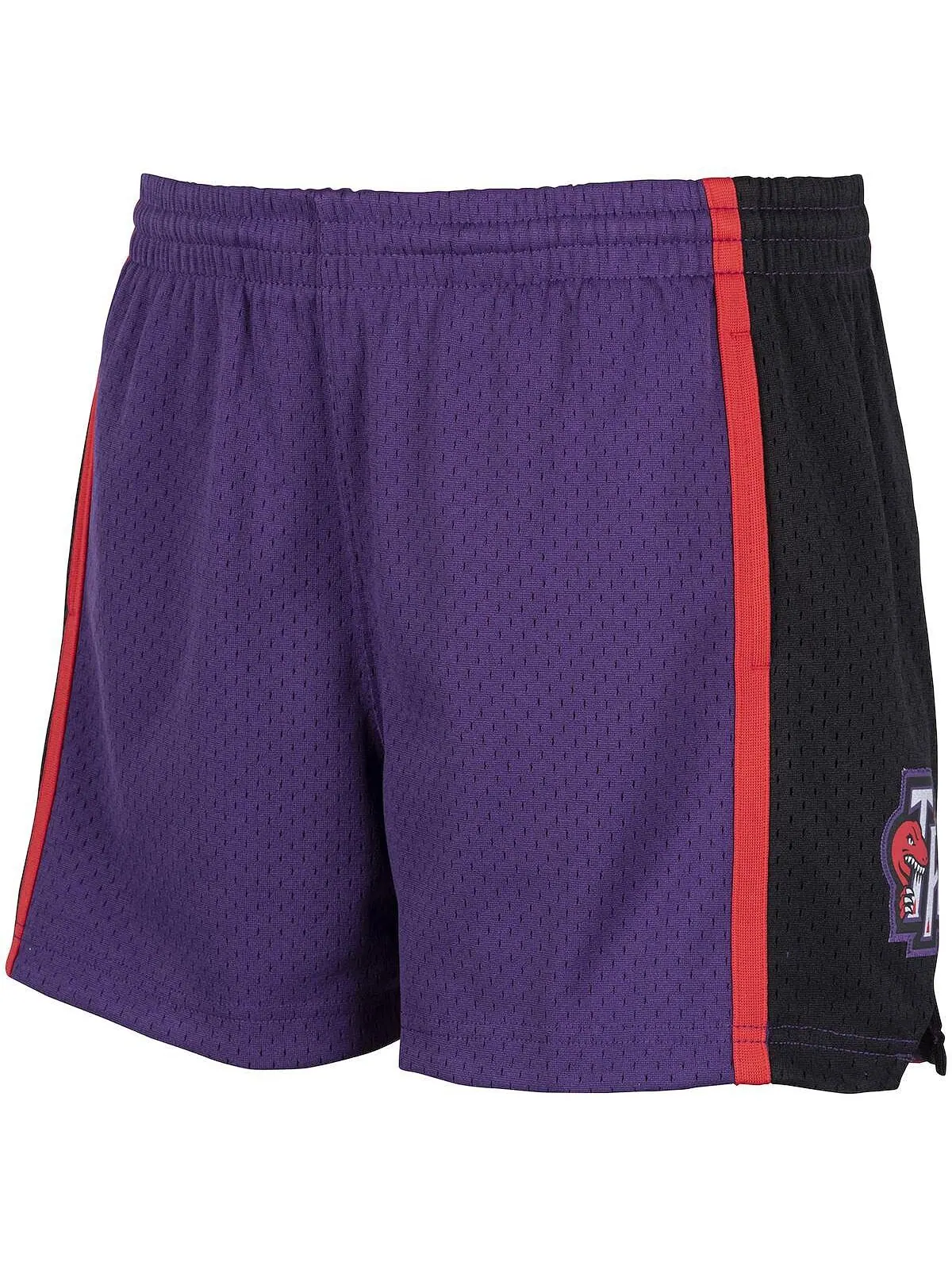 Женские фиолетовые шорты Toronto Raptors Jump Shot Mitchell & Ness — изображение 3 из 4, фиолетовый