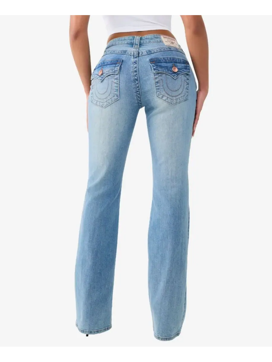 Джинсы клеш с завышенной талией, Becca True Religion, Baja Horizon — изображение 4 из 4