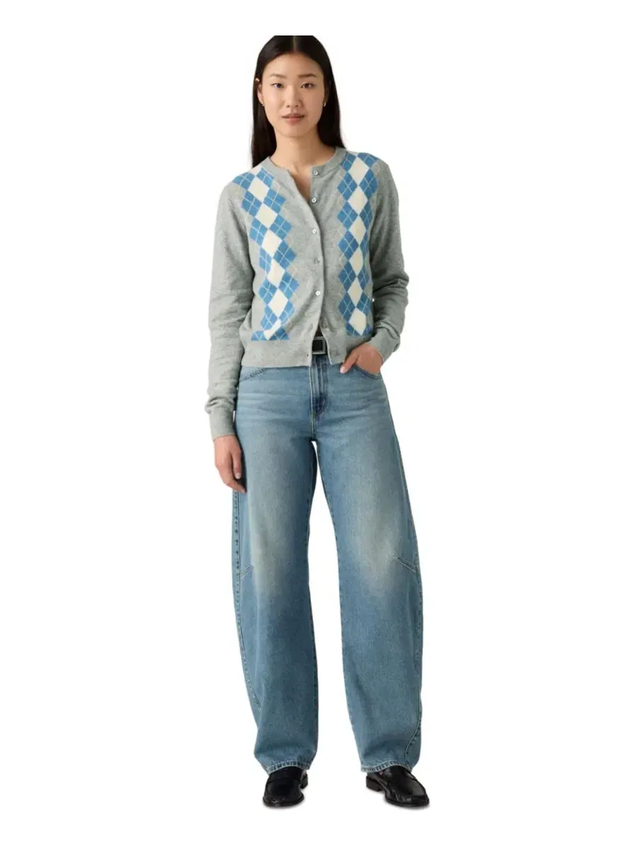 Джинсы-бабочка с широкой штаниной Levi's, Easy Days Barrel — изображение 3 из 5