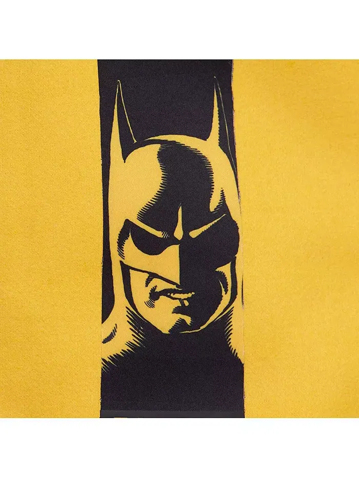 Мужская желтая бейсбольная куртка с полной застежкой-молнией "Batman Comics I Am The Night" Freeze — изображение 5 из 5