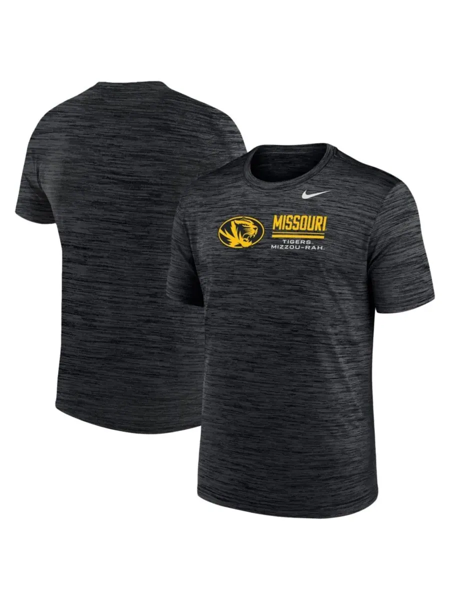 Футболка с коротким рукавом с принтом Missouri Tigers Velocity Dri-FIT Nike