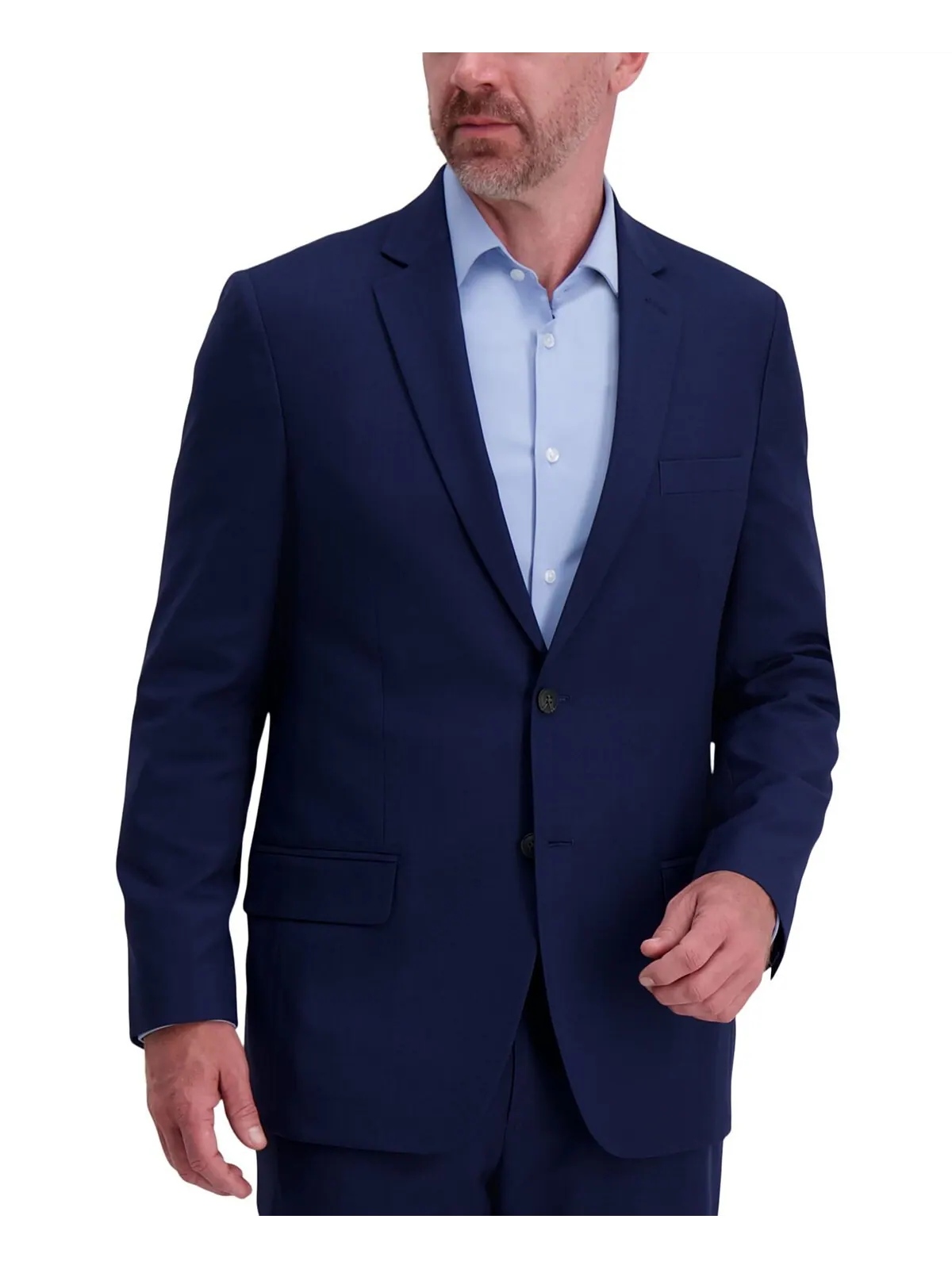 Мужское пальто классического кроя Smart Wash Tech Suit Haggar