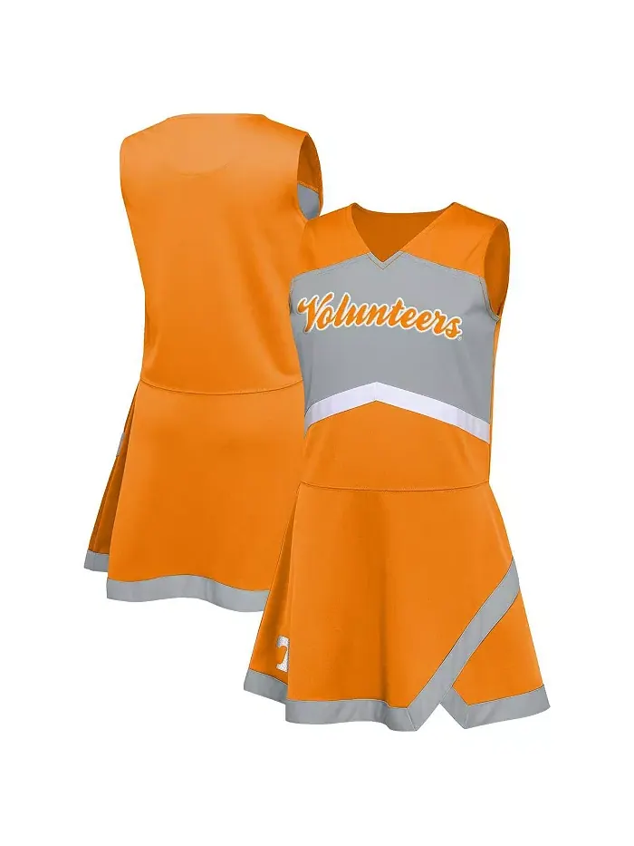 Платье-джемпер капитана поддержки Big Girls Tennessee Orange Tennessee Volteers Outerstuff