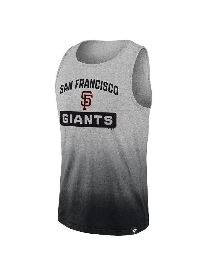 Мужская серо-черная фирменная майка San Francisco Giants Our Year Fanatics — изображение 3 из 4, серый черный
