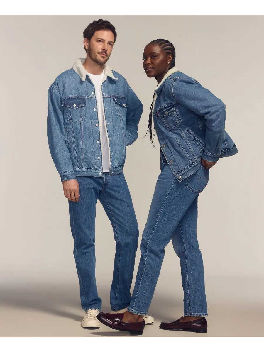 Женские джинсы прямого кроя 501 Original Fit, размеры 23S-26W Levi's, No Referee — изображение 9 из 10
