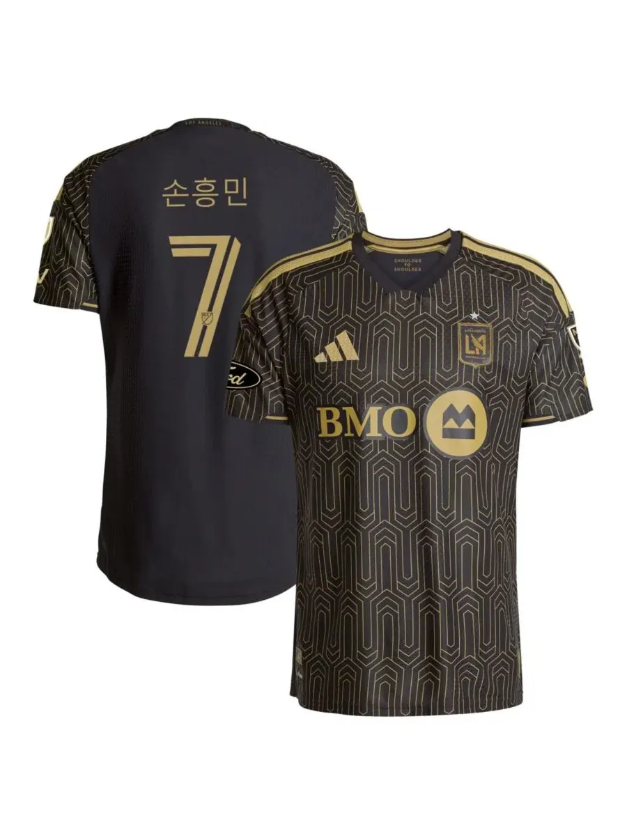 Футболка с длинным рукавом LAFC 2026 Primary Kit On-Field Authentic Patch Jersey adidas