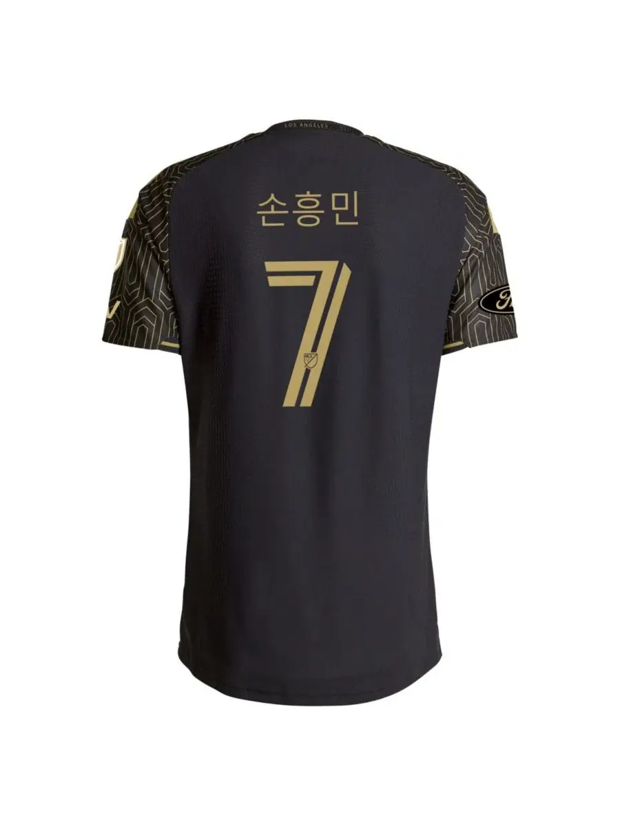 Футболка с длинным рукавом LAFC 2026 Primary Kit On-Field Authentic Patch Jersey adidas — изображение 2 из 3, черный