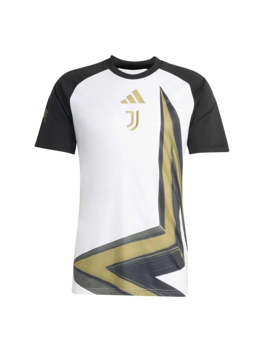 Мужская футболка для тренировок Juventus 2026/27 Home Pre-Match Training Jersey adidas — изображение 2 из 5, белый