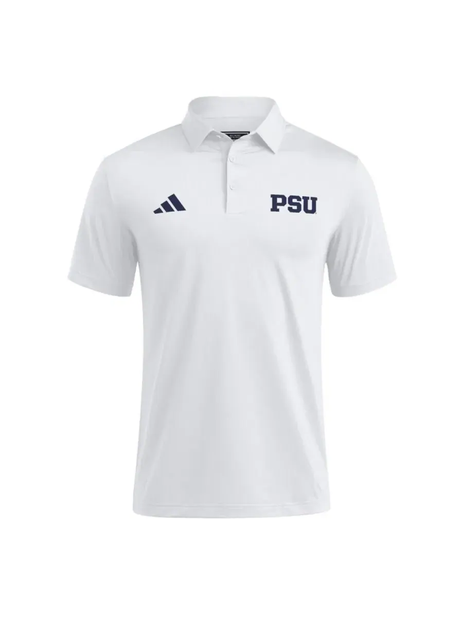 Поло с коротким рукавом Ultimate365 Solid Penn State Nittany Lions adidas — изображение 3 из 3, белый
