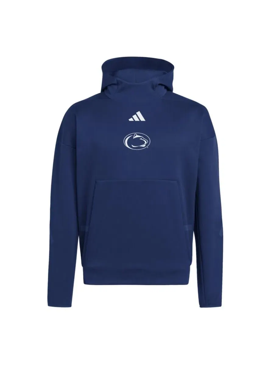 Худи с длинным рукавом Penn State Nittany Lions Z.N.E Hoodie adidas — изображение 2 из 2, темно-синий