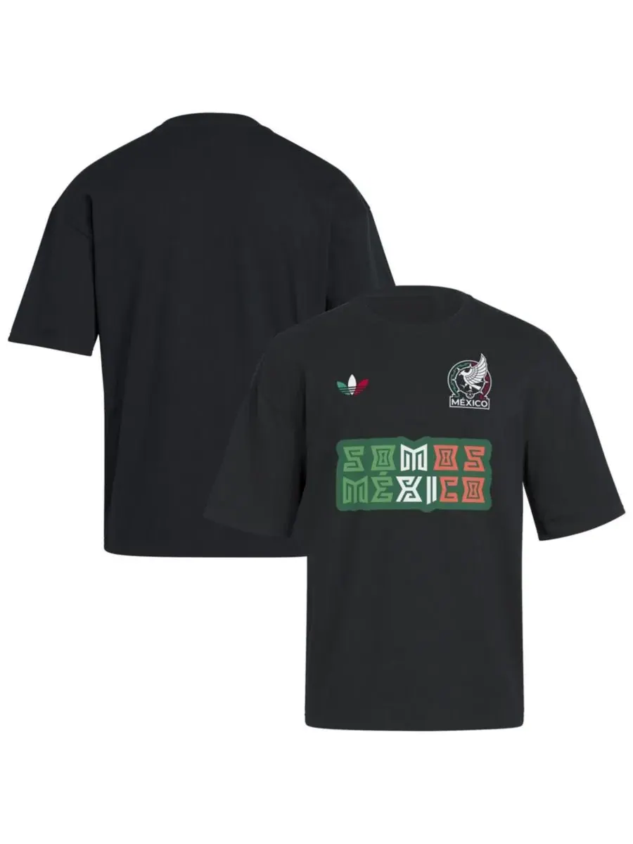 Футболка с длинным рукавом с принтом Mexico National Team 2026 Third Jersey Hook adidas