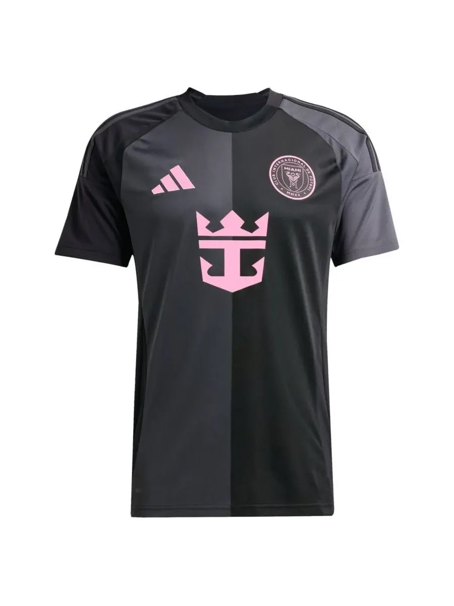 Adidas Мужская черная футболка-реплика Серхио Бускетса Inter Miami CF 2025 The Fortitude Kit — изображение 2 из 3, черный
