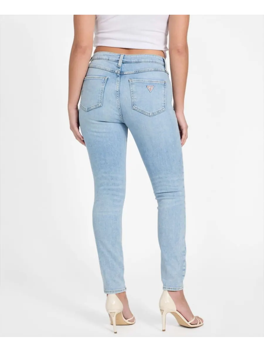 Женские узкие джинсы 1981 года GUESS, Lagoon Light — изображение 4 из 5