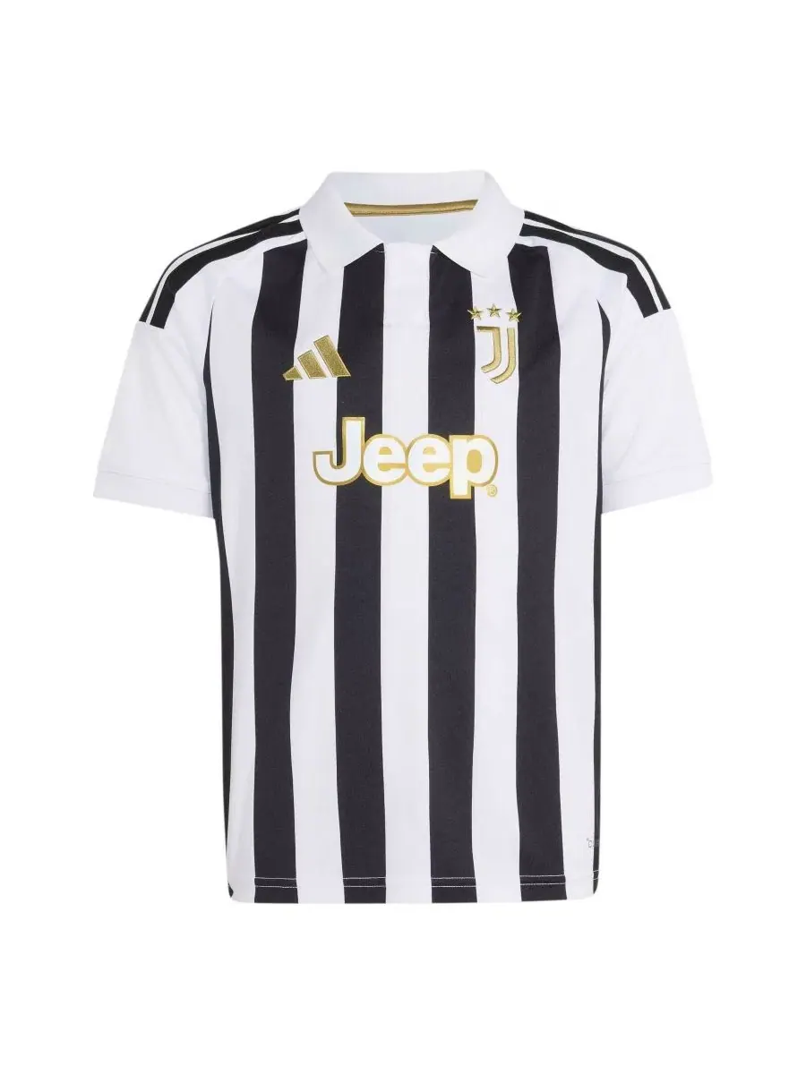 Детская футболка Juventus 2026/27 Home Replica с длинным рукавом adidas — изображение 2 из 5, белый