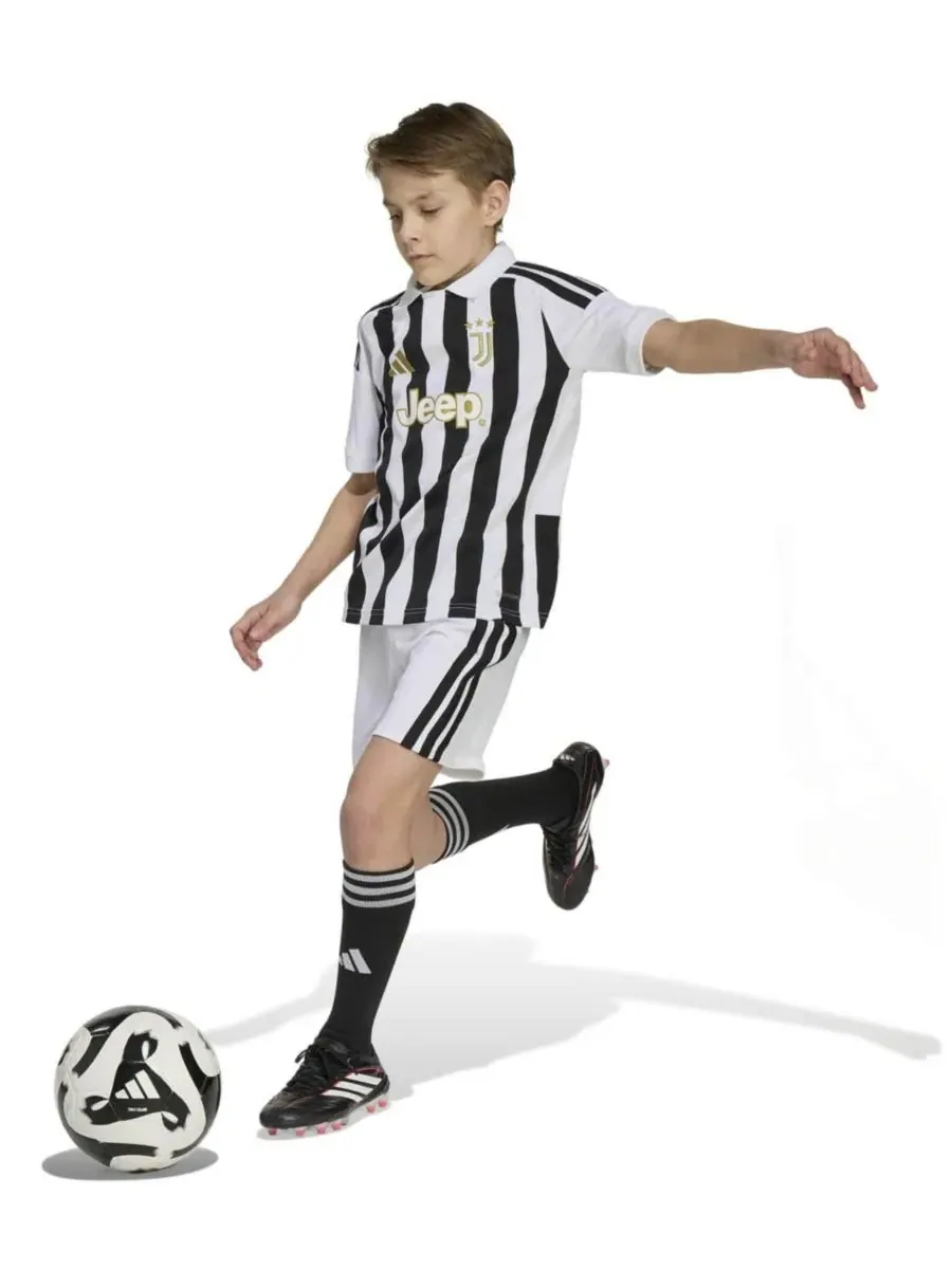 Детская футболка Juventus 2026/27 Home Replica с длинным рукавом adidas — изображение 5 из 5, белый