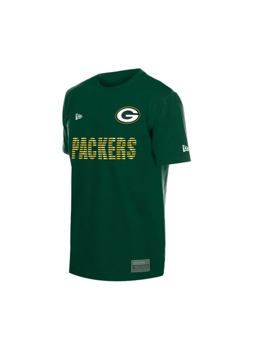 Футболка с длинным рукавом Match Green Bay Packers New Era — изображение 4 из 5, зеленый