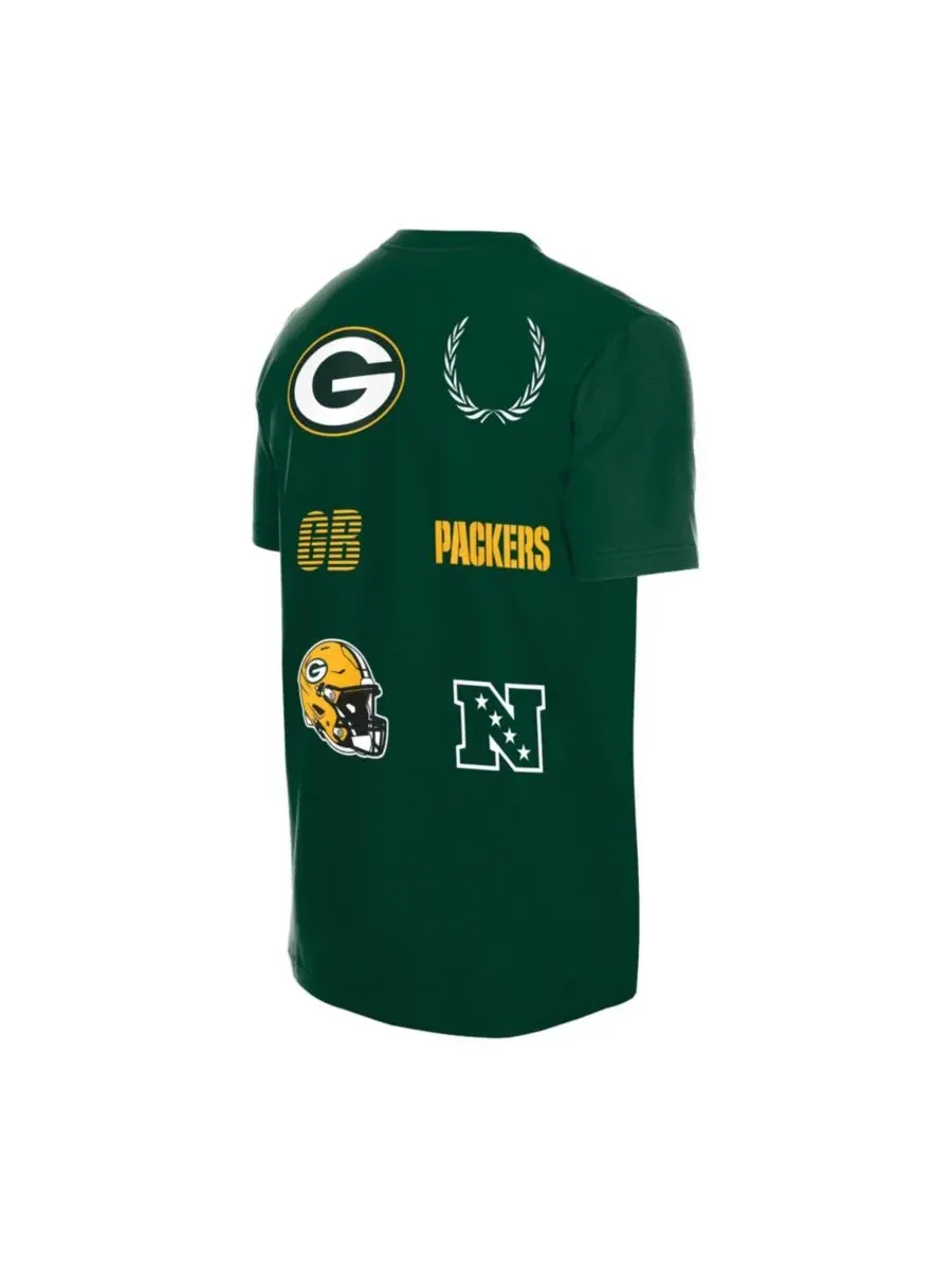 Футболка с длинным рукавом Match Green Bay Packers New Era — изображение 5 из 5, зеленый