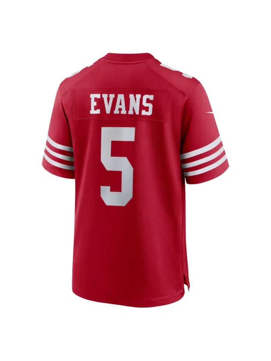 Детская футболка Mike Evans Game Jersey Nike — изображение 2 из 3, алый