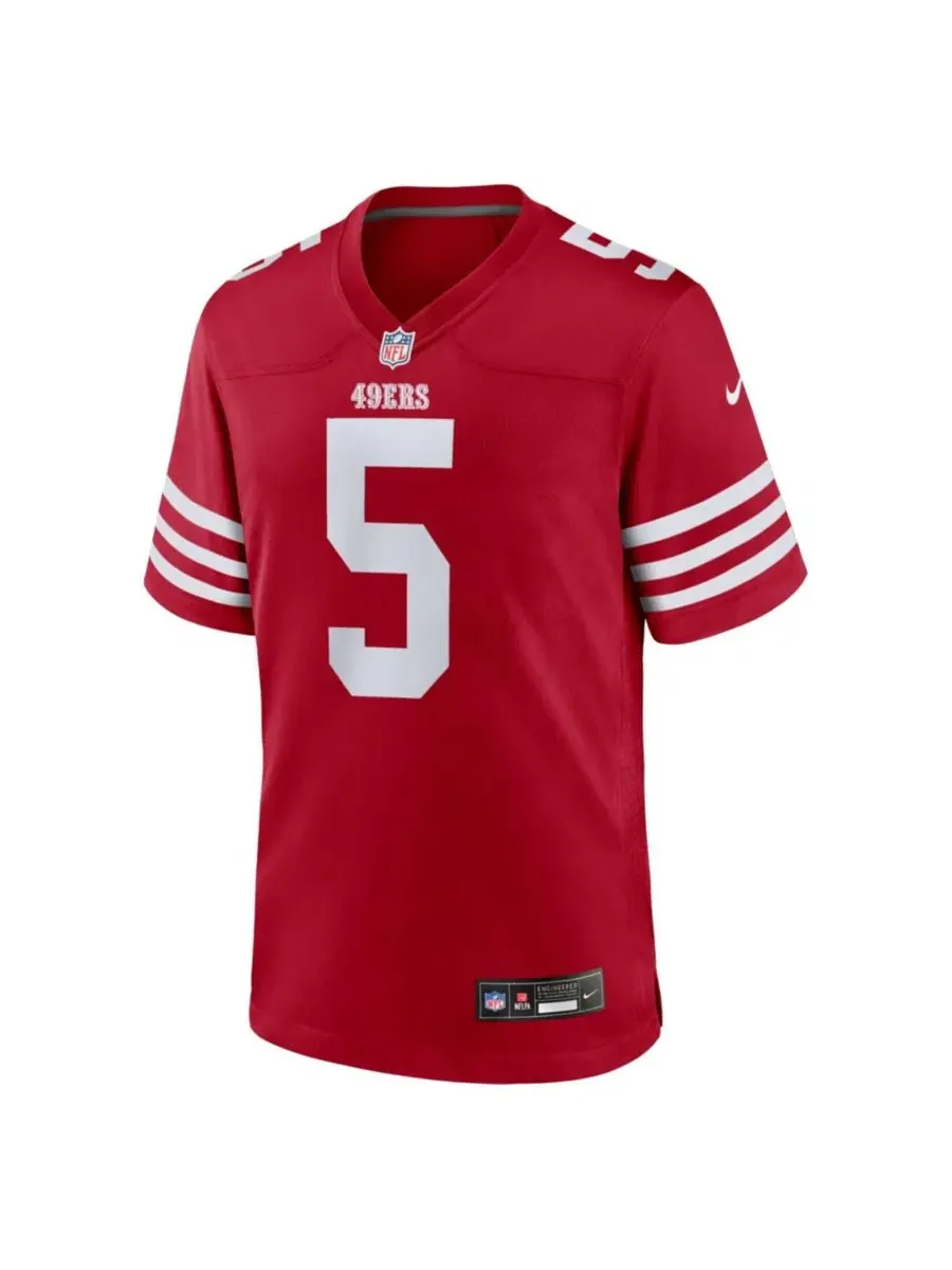 Детская футболка Mike Evans Game Jersey Nike — изображение 3 из 3, алый