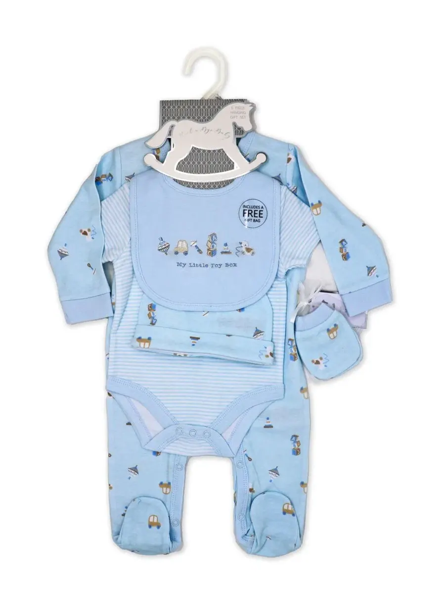 Комплект для новорожденного с принтом Toy Box Rock-A-Bye Baby Boutique, Toy Box — изображение 3 из 7