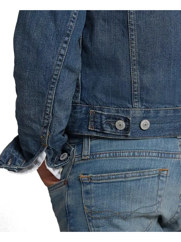 Джинсовая хлопковая куртка для мальчиков Big Boys Polo Ralph Lauren — изображение 2 из 9
