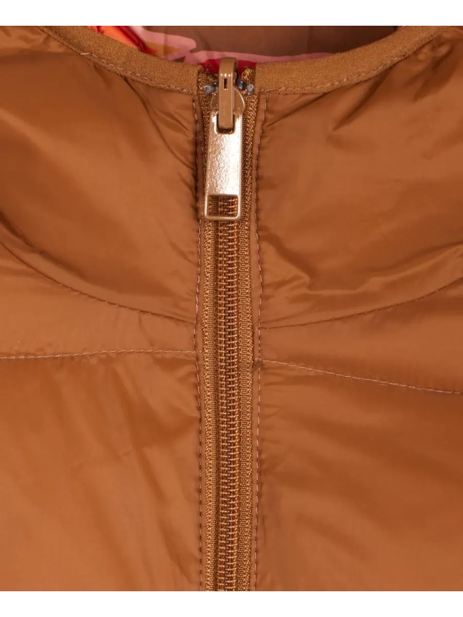 Мужская двусторонняя пуховая куртка с капюшоном Mode of One, Fresh Chestnut — изображение 6 из 6