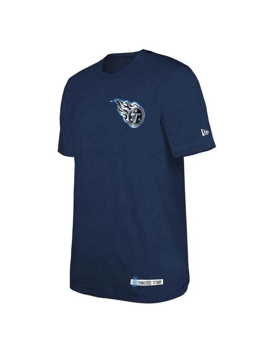 New Era Мужская темно-синяя футболка Tennessee Titans с символикой тренировочного лагеря НФЛ 2024 — изображение 2 из 3