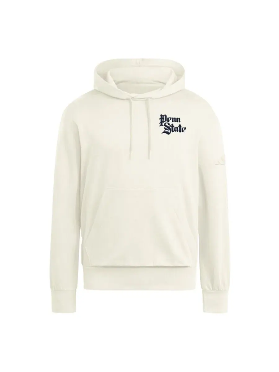 Худи с принтом Penn State Nittany Lions Vintage Vault Premium adidas — изображение 2 из 3, бежевый