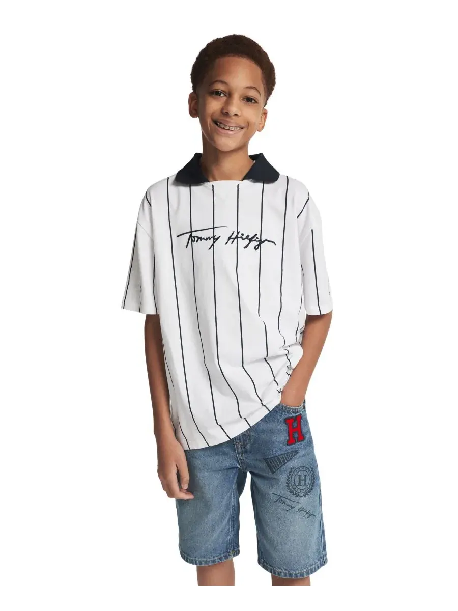 Шорты джинсовые с регулируемым поясом Tommy Hilfiger, Missouri