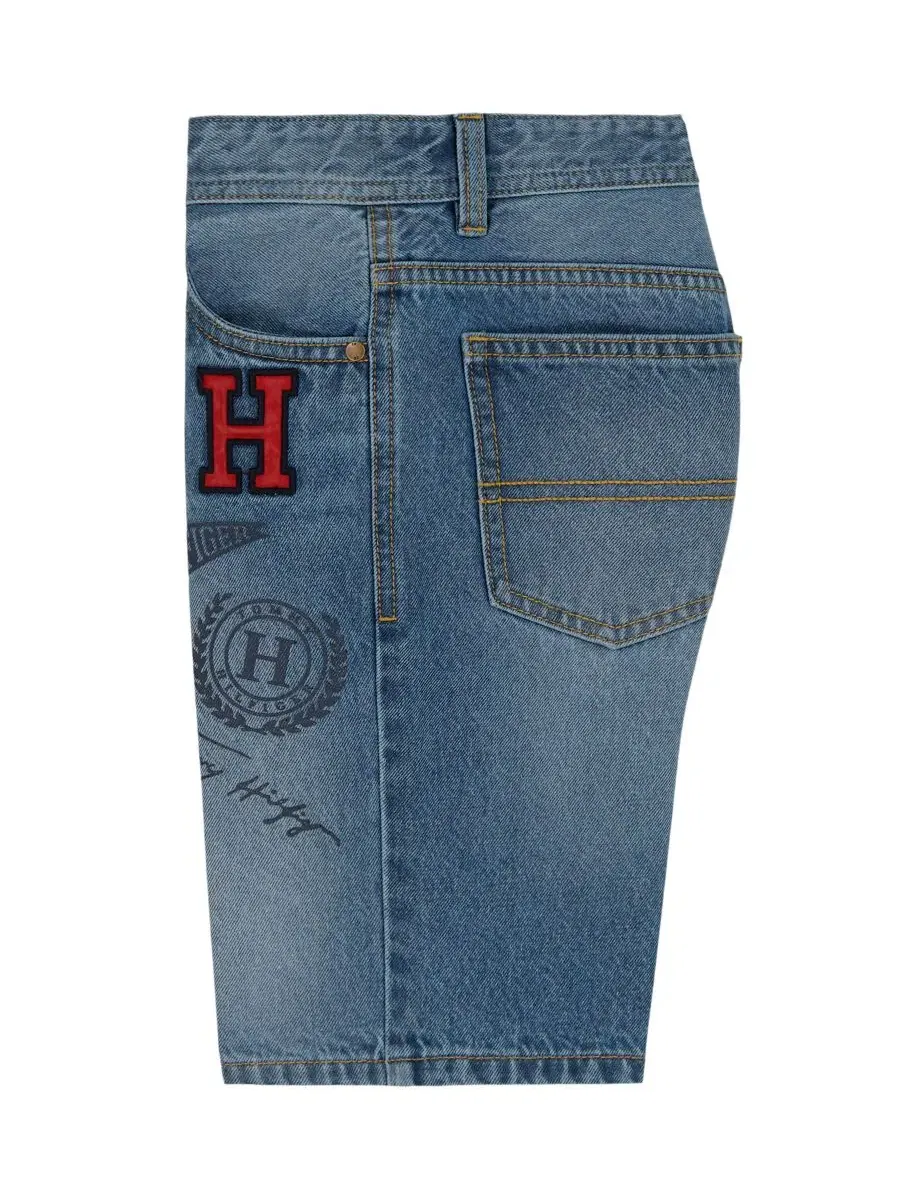 Шорты джинсовые с регулируемым поясом Tommy Hilfiger, Missouri — изображение 6 из 9