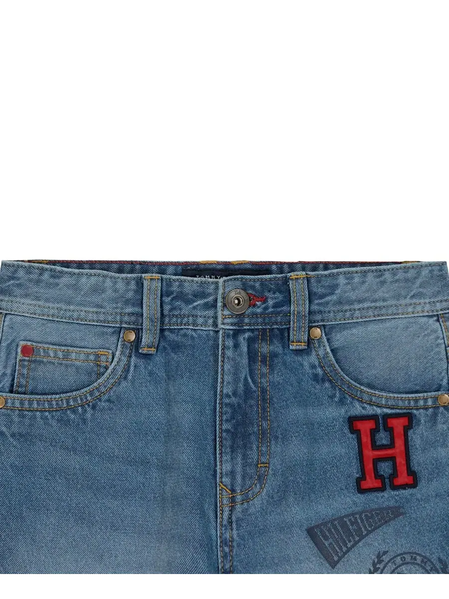 Шорты джинсовые с регулируемым поясом Tommy Hilfiger, Missouri — изображение 8 из 9