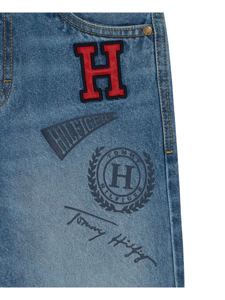 Шорты джинсовые с регулируемым поясом Tommy Hilfiger, Missouri — изображение 9 из 9