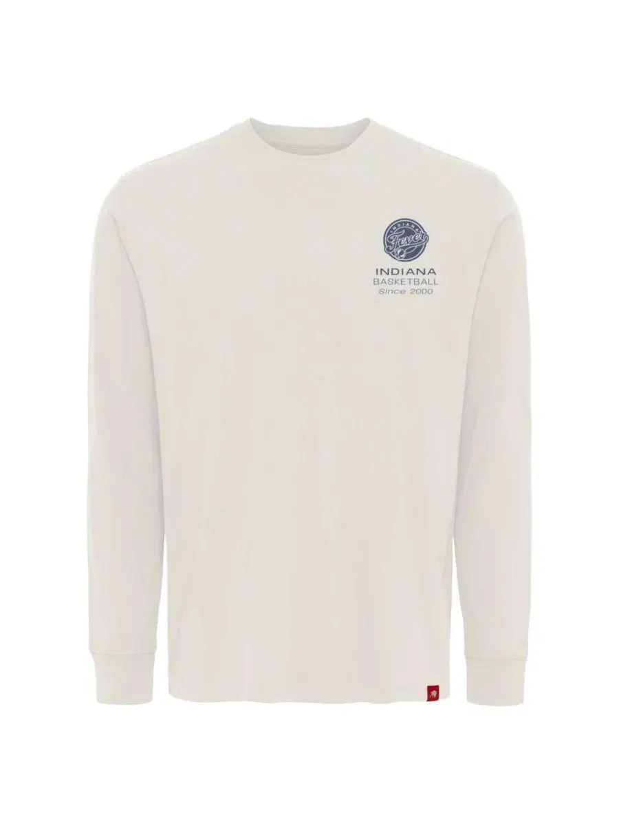 Футболка с длинным рукавом свободного кроя Sherwood Athletic Club Collection Sportiqe — изображение 2 из 3, бежевый