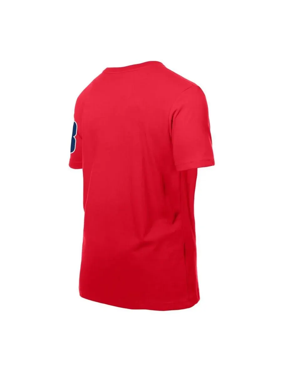 New Era Мужская красная футболка Bryce Harper с логотипом Philadelphia Phillies и номером игрока — изображение 2 из 3